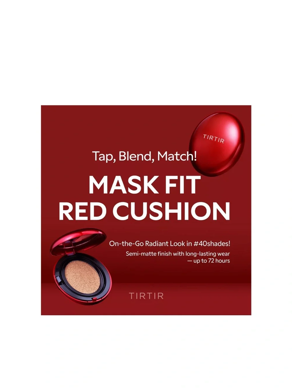 TIRTIR Mask Fit  Red Cushion Compact color 23 N Sand